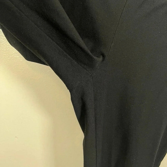 Eileen Fisher Pull On Pants Size Small Black Mid Rise Minimal Neutral Work - Picture 5 of 8